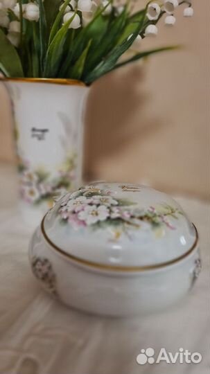 Ваза и шкатулка Limoges