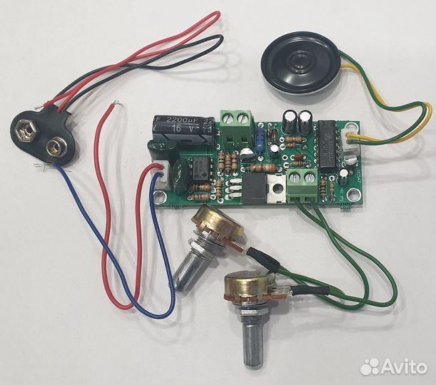 Плата металлоискателя Пират (к157уд2)