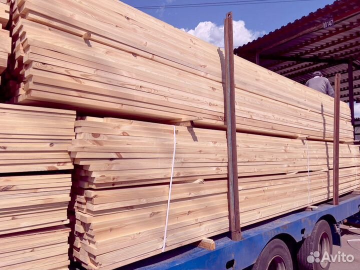 Брус обрезной 100х100х6000мм ГОСТ