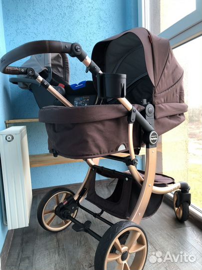 Коляска 2 в 1 с автолюлькой б/у