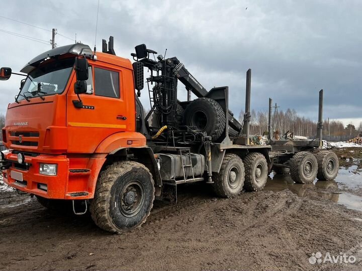 КАМАЗ 6522-43 с КМУ, 2014