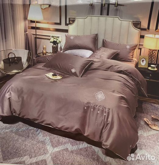 Комплект постельного белья с простыней на резинке