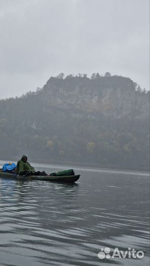 Байдарка пластиковая двухместная Ривьера
