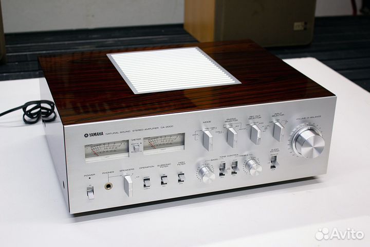 Усилитель Yamaha CA-2000 после реставрации