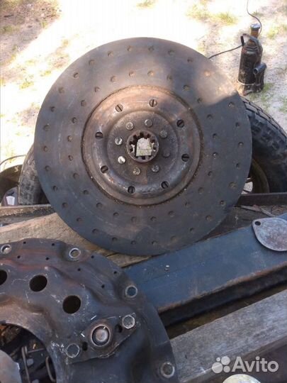 Корзина и диск сцепления на камаз