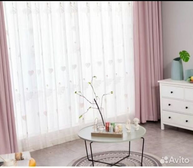 Шторы тюль в детскую новые