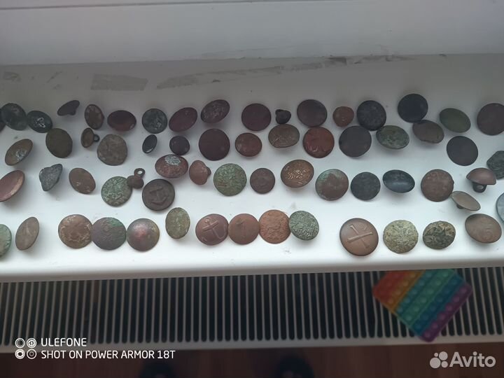 Старинные пуговицы