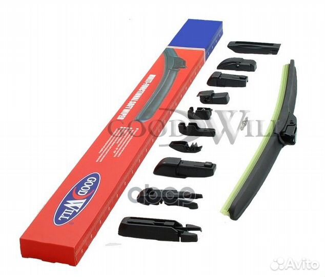 Щётка стеклоочистителя бескаркасная 350мм 14 дм