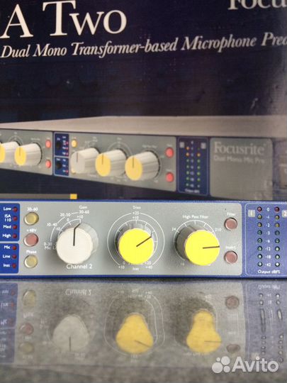 Focusrite ISA Two - микрофонный предусилитель