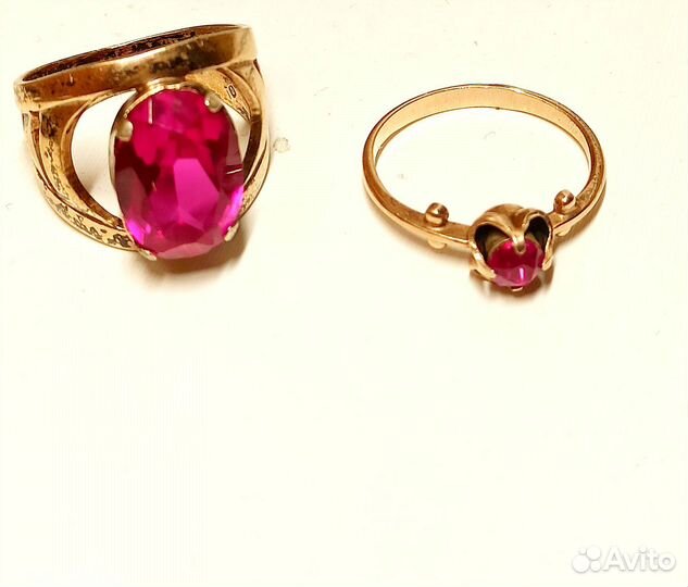 Винтажные серебряные кольца СССР