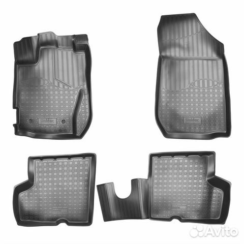 Коврики в салон для Renault Kaptur (2016-2020)