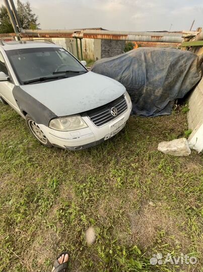 Volkswagen Passat 2.8 AT, 2000, битый, 250 000 км