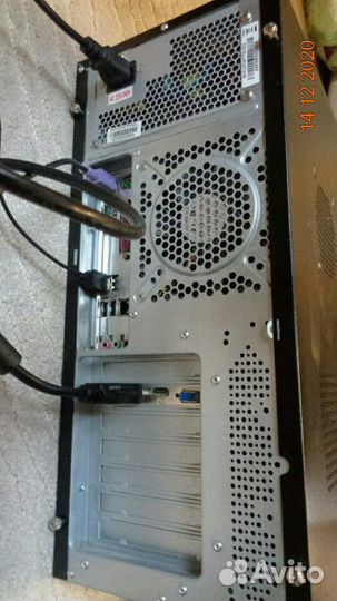 Компьютер стационарный+монитор+клавиатура