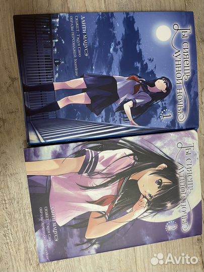 Манга сияешь звездной ночью