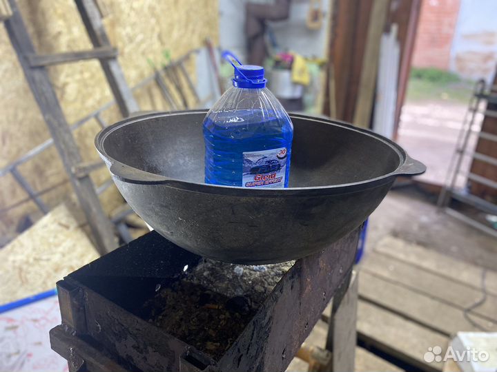 Узбекский Казан чугунный, больше 20 литров