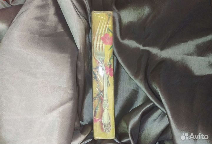 Вилки,ложки посеребрение