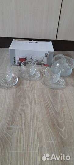 Чайный набор новый. PIknik 12 предметов