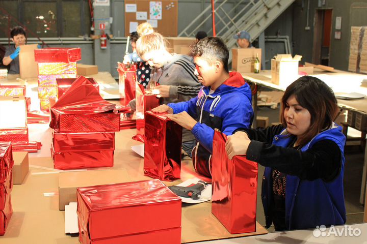 Стикеровщик упаковщик с еженедельной оплатой: о02