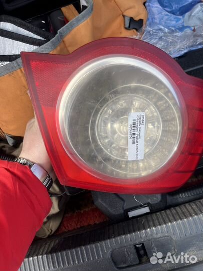 Фонарь задний левый volkswagen passat b 6