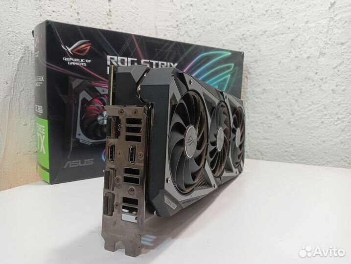Видеокарта asus GeForce RTX 3070 strix gaming OC