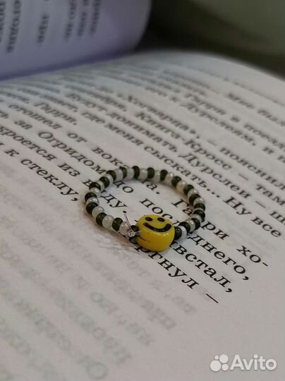 Кольцо из бисера