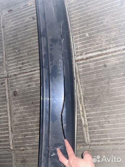 Бампер задний Kia sportage 4 рестайлинг