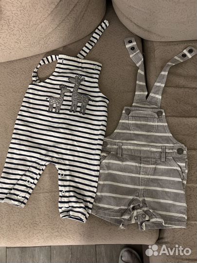 Большой пакет детских вещей