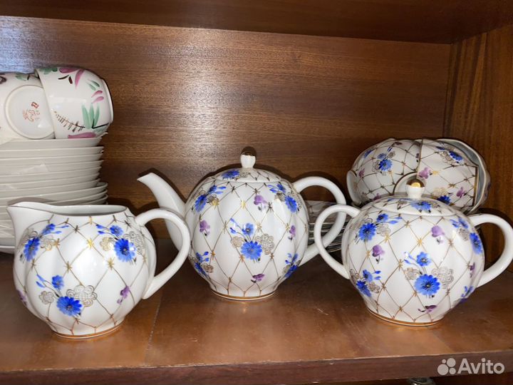 Сервиз лфз сетка. 18 предметов