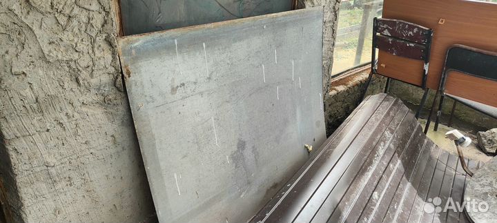 Осб плита 9 мм бу, железные листы