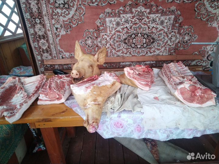 Мясо свинины домашнее