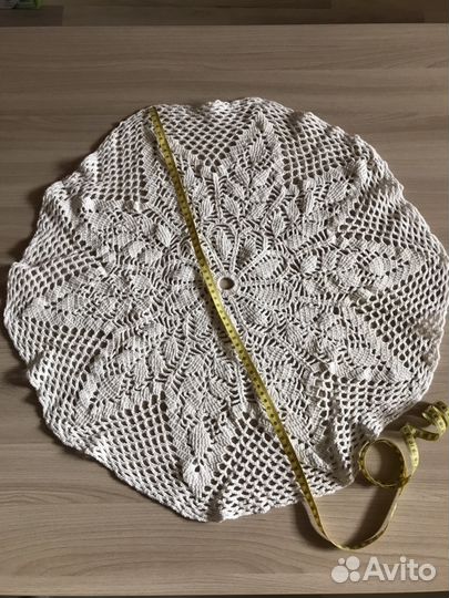 Вязаные салфетки ручная работа