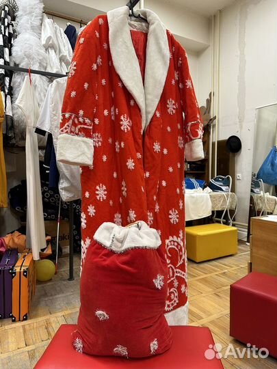 Костюм деда мороза взрослый