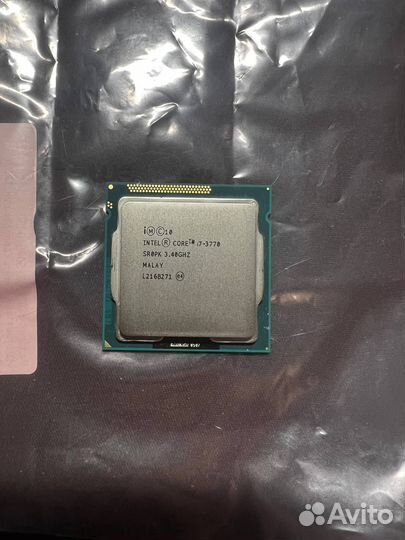 Процессор Intel Core i7-3770 LGA1155, 4 x 3400 мгц
