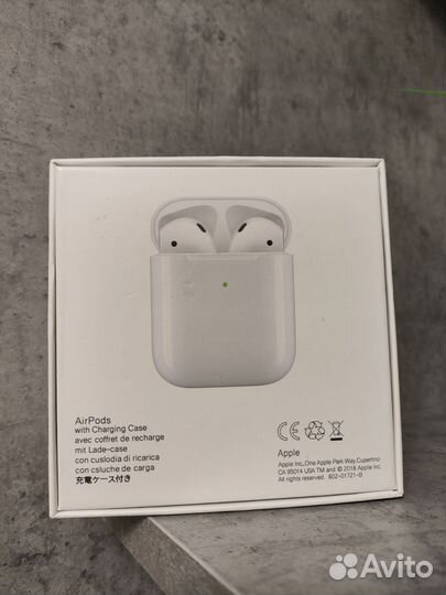 Беспроводные наушники apple airpods