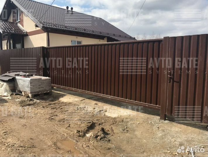 Откатные ворота