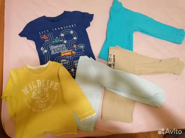 Пакет вещей на мальчика 4-5 лет (104-110)