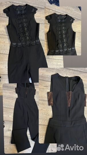 Love republic комбинезон черный