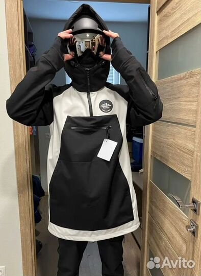 Анорак куртка сноубордическая горнолыжная, мужская