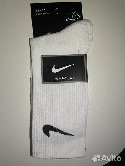 Носки nike высокие