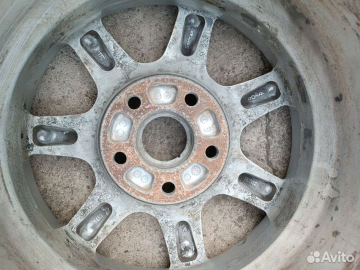 Литье от audi на 15