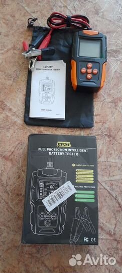 Смарт тестер для акб 12 и 24 вольт