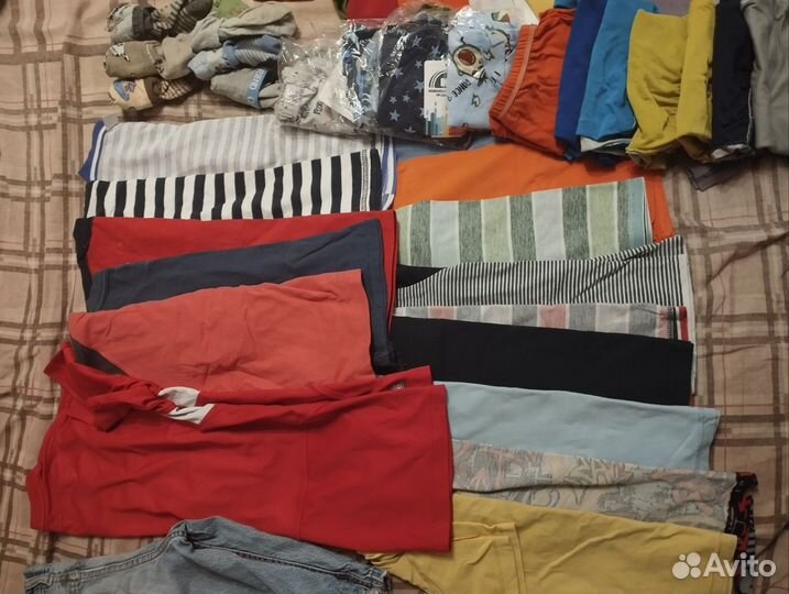 Детские вещи пакетом на мальчика 4-7 лет