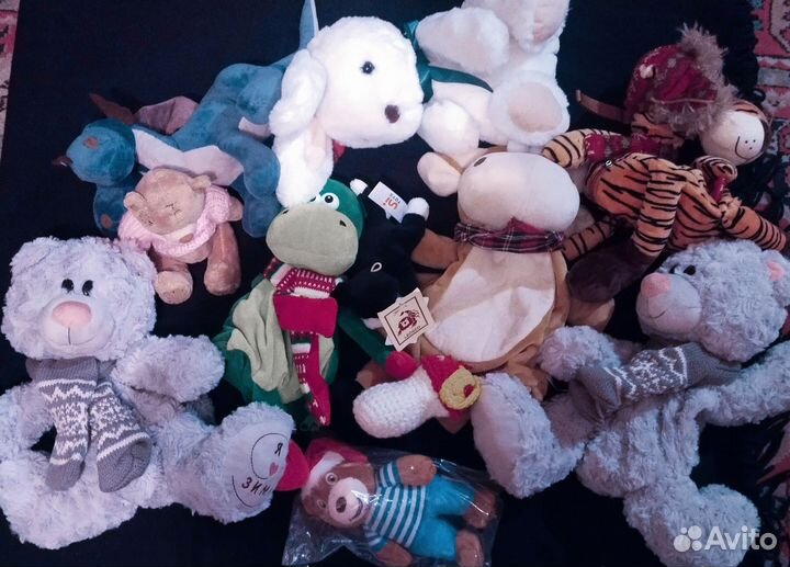 Мягкие игрушки рюкзаки пакетом новые