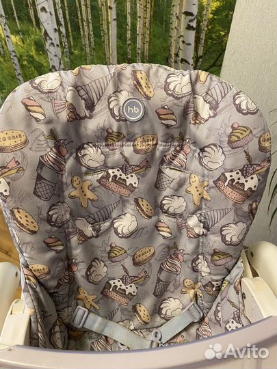 Стульчик для кормления happy baby