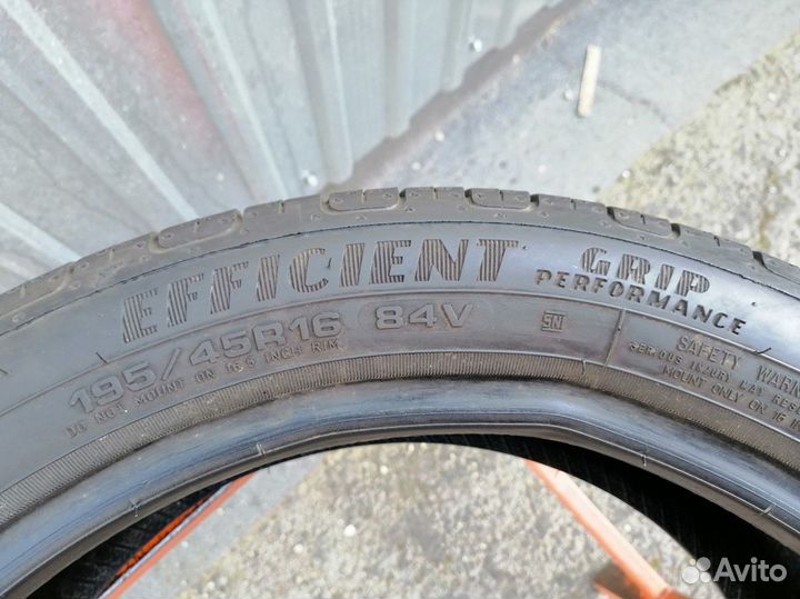 Goodyear EfficientGrip Performance 195/45 R16 84V