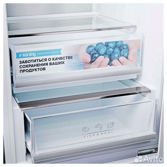 Холодильник korting knfc 62029 GW