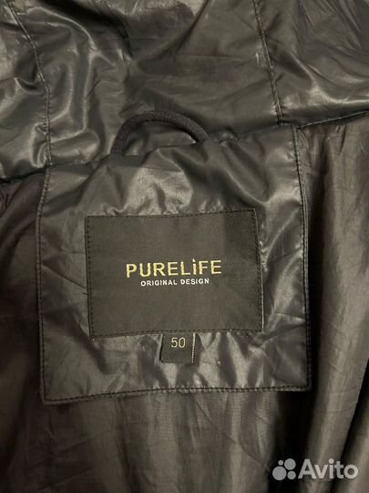 Пуховик женский длинный с капюшоном