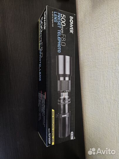 Объектив bower 500mm f8.0 для nikon