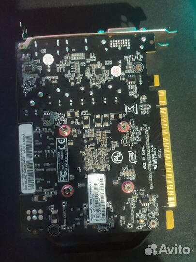 Видеокарта GTX 1050 ti 4gb Palit StormX