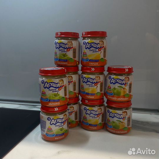 Детское питание Пюре, каши, смесь Агуша